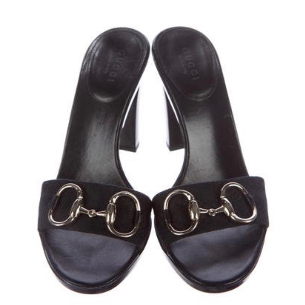 NWOT GUCCI HORSEBIT SLIDE SANDALS - SZ 8.5